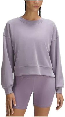 (W) Lululemon Perfectly Oversized Crew Softstreme Pullover Sweatshirt SS23 LW3GL9S 2