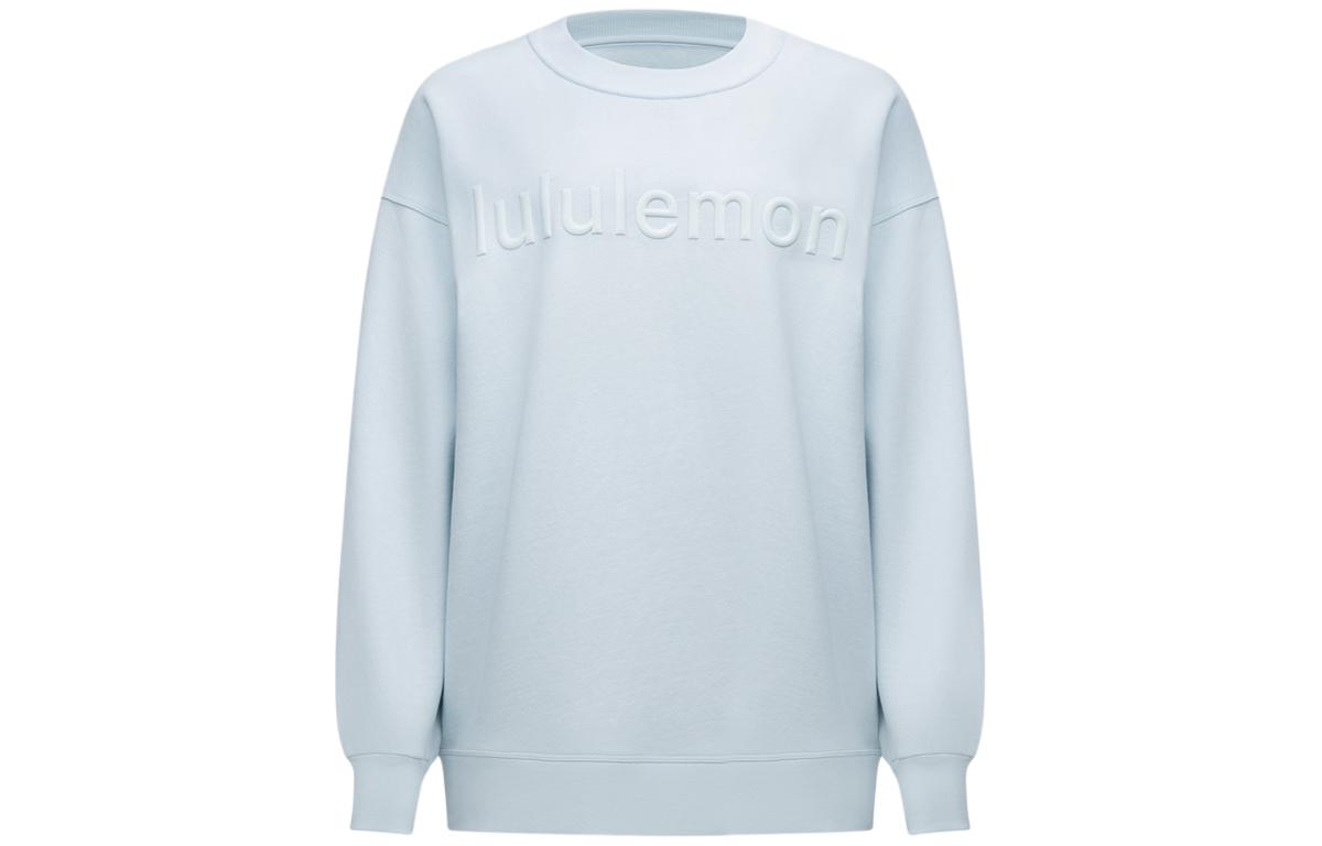 Purchase (W) Lululemon 完美寬鬆圓領衛衣 休閒字母印花 LW3HJHS