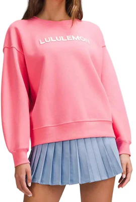 (W) Lululemon寬鬆羊羔絨印花衛衣 - 舒適時尚款 LW3IL7S Shop (W) Lululemon寬鬆羊羔絨印花衛衣 - 舒適時尚款 LW3IL7S