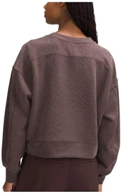 (W) Lululemon 寬鬆羅紋圓領長袖衛衣 女款 LW3GLAS Sizing (W) Lululemon 寬鬆羅紋圓領長袖衛衣 女款 LW3GLAS