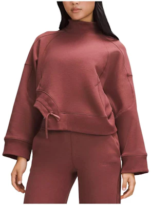 (W) ルルレモン プラッシュフリース カーブヘム アシンメトリー 長袖スウェット LW3HOIS Order (W) ルルレモン プラッシュフリース カーブヘム アシンメトリー 長袖スウェット LW3HOIS