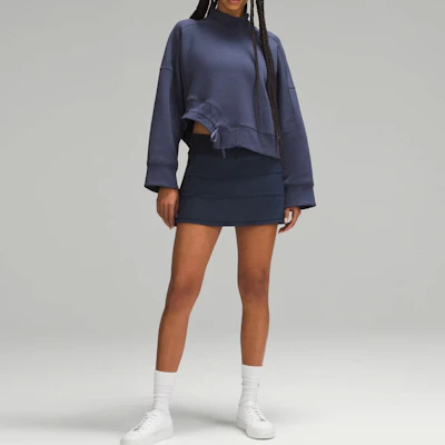 (W) ルルレモン プラッシュフリース カーブヘム アシンメトリー 長袖スウェット LW3HOIS Details for (W) ルルレモン プラッシュフリース カーブヘム アシンメトリー 長袖スウェット LW3HOIS