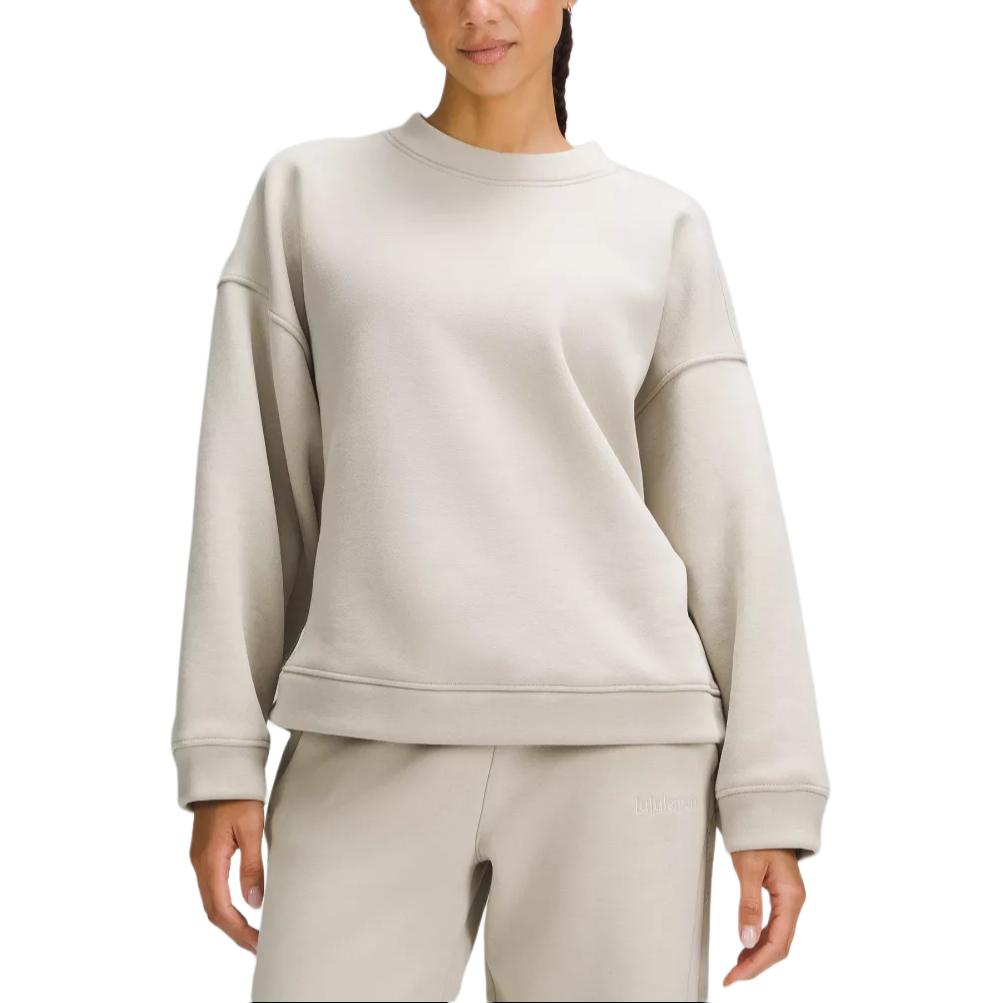 Purchase (W) Lululemon 加绒宽松款长袖毛绒套头衫 LW3IE6S