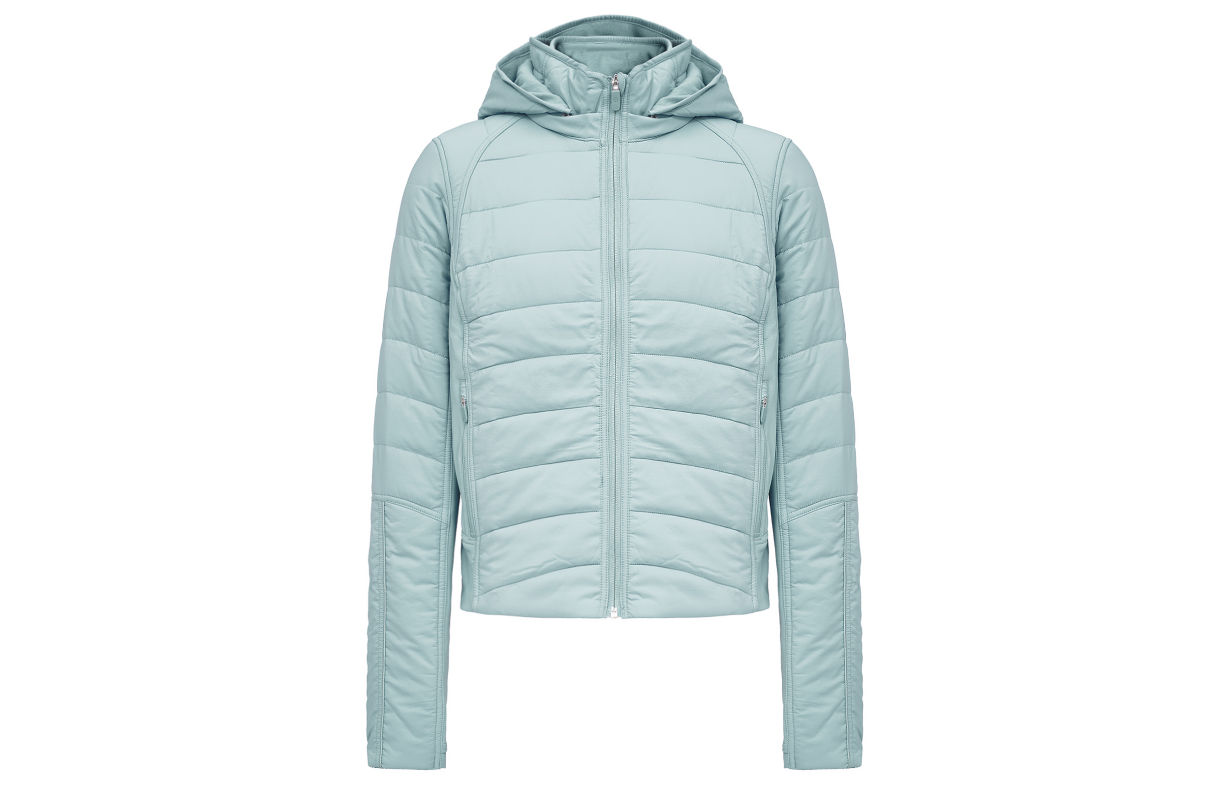 (Women) Lululemon Push Your Pace Short Waterproof Hooded Jacket LW4AZDS