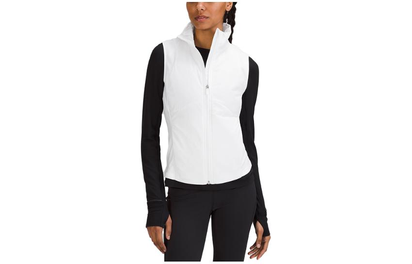 Buy (W) Chaleco Lululemon Push Your Pace con cremallera en tejido Glyde™ SS23. LW4BZGS