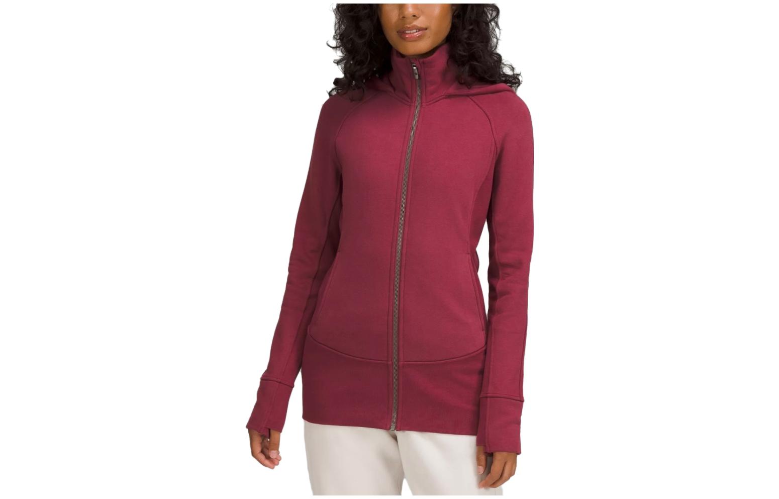 (Women) Lululemon Radiant Solid Color Zip-Up Hoodie Jacket LW3EVGS 圖 6