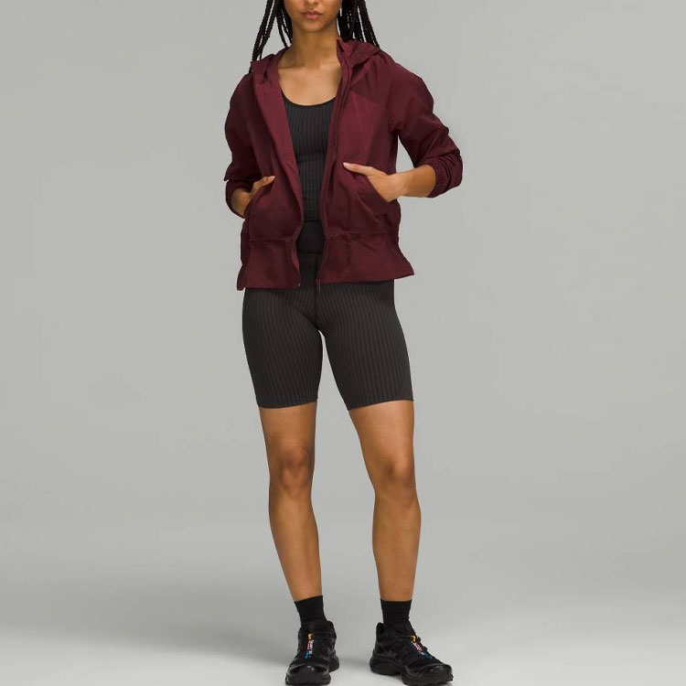 (Women) Lululemon Ready to Go Waterproof Slim Fit Hoodie Jacket LW4BNRS 圖 4