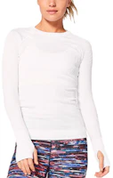 Lookbook (W) Lululemon Rest Less 純色拉格蘭套頭衫運動長袖上衣 LW3BASS