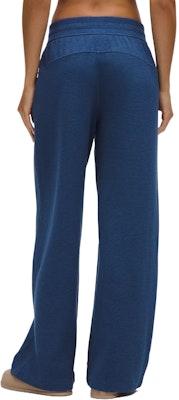 (Women) Lululemon Scuba Waffle Knit Cotton-Blend Casual Comfortable Sweatpants. LW5HFQS 1