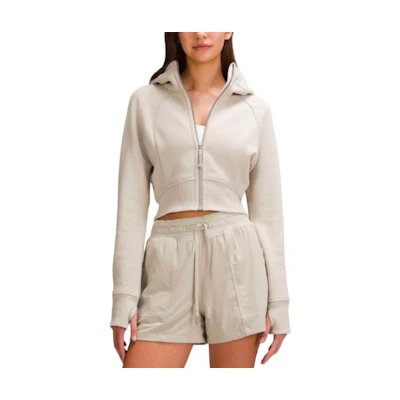 (Women) Lululemon Scuba Zip-Up Hoodie Jacket Short Casual Sports Outdoor Wear. LW3GEOS