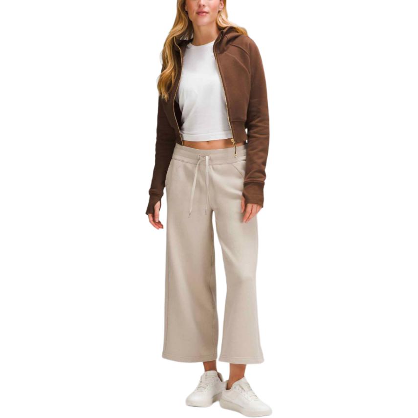 Details for (W) Lululemon Scuba连帽短款拉链运动休闲外套夹克女款户外穿搭。 LW3GEOS