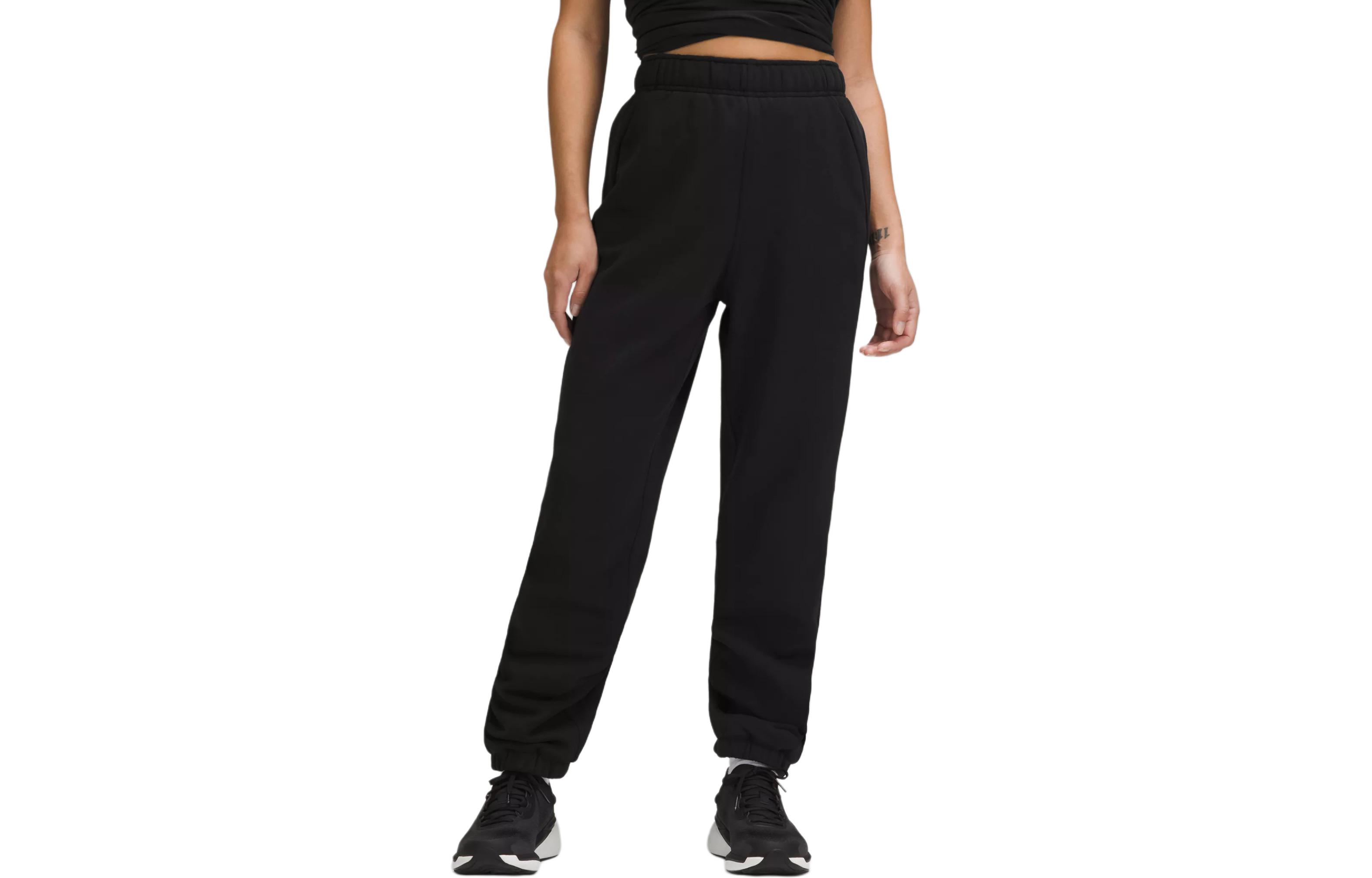 (Women) Lululemon Scuba Collection Solid Color Mid-Rise Knit Sweatpants LW5GO9A