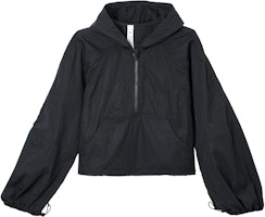 (Women) Lululemon Scuba Cropped Anorak Waterproof Hooded Jacket LW4BQFS (Women) Lululemon Scuba Cropped Anorak Waterproof Hooded Jacket LW4BQFS