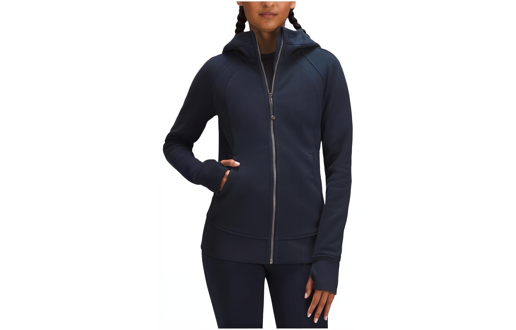 (Women) Lululemon Scuba Full-Zip Hoodie Women’s Casual Jacket LW4AWMS-服