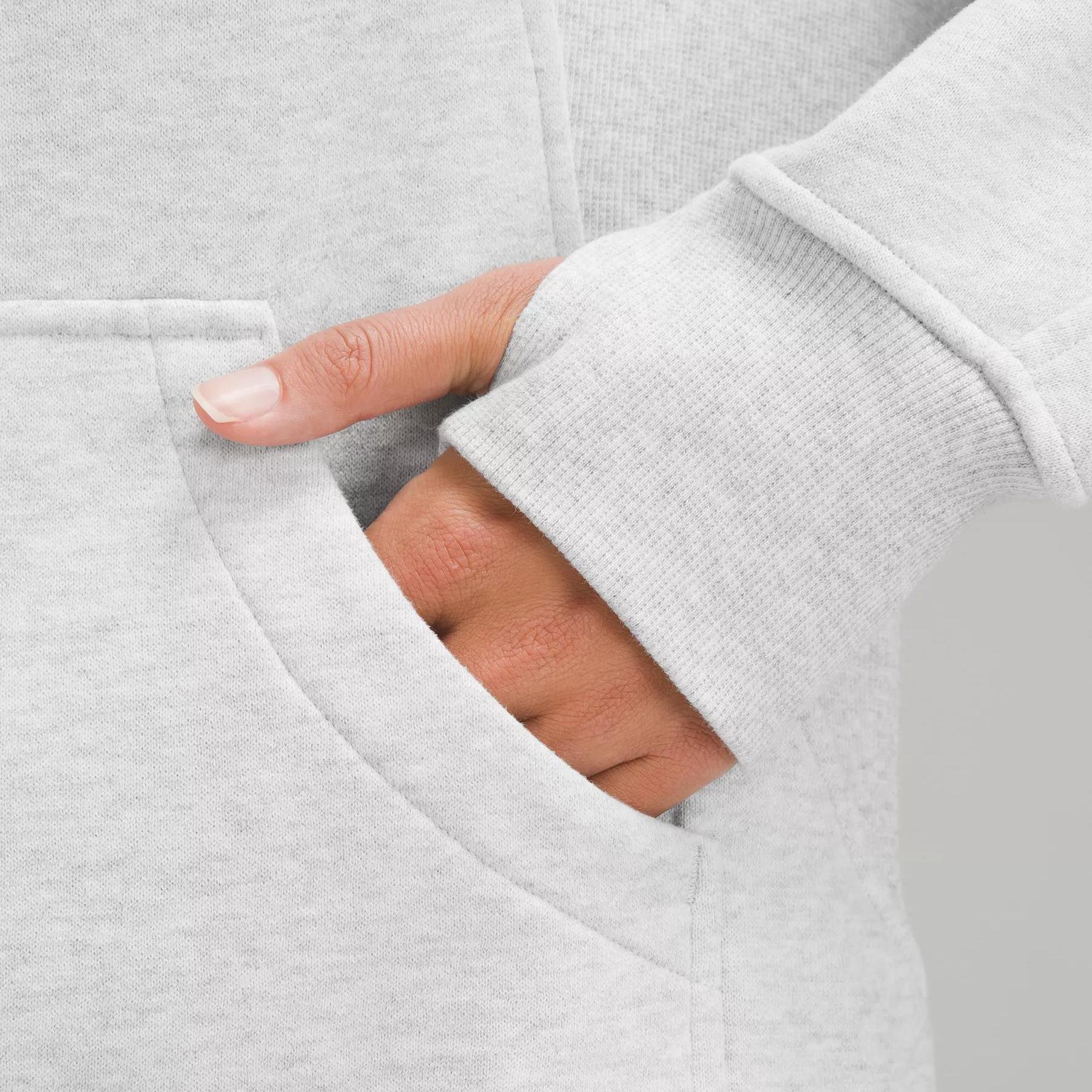 (Women) Lululemon Scuba Funnel-Neck Full Zip Jacket Light Heather Grey LW3IJ3S 圖 4