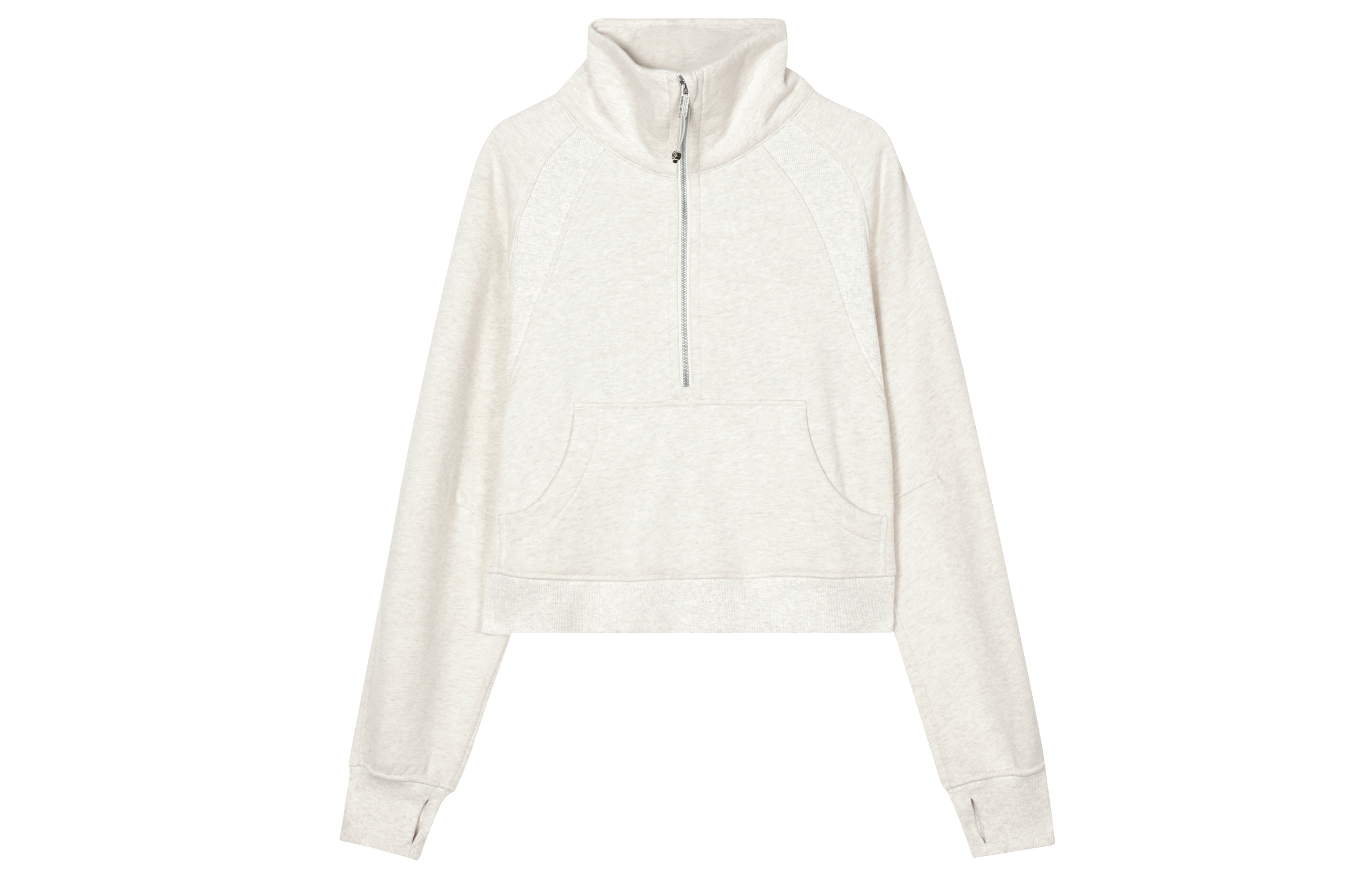 (Women) Lululemon Scuba Funnel Neck Loose Fit Half-Zip Pullover Sweatshirt LW3HYXS