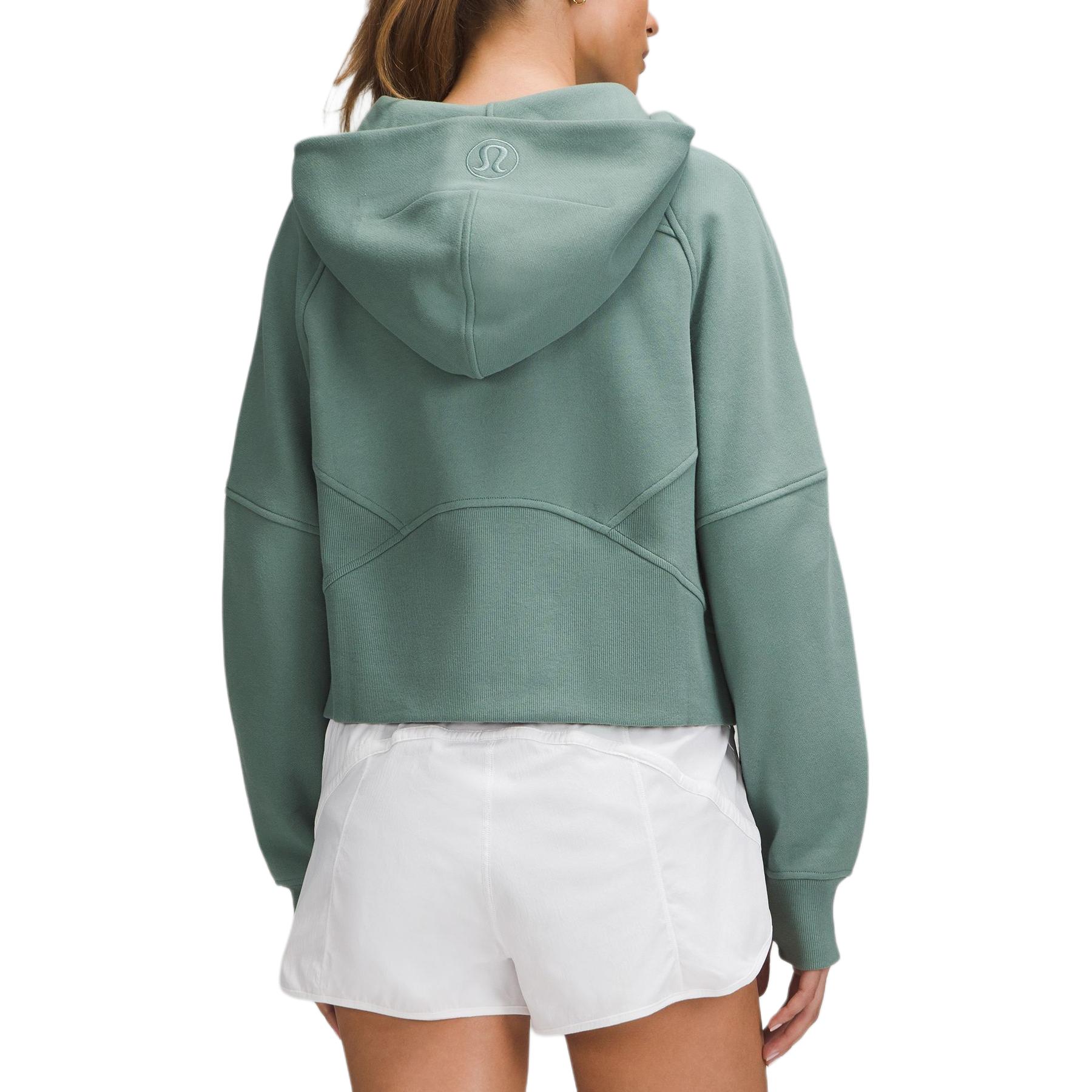 (Women) Lululemon Scuba FW24 Oversized Half-Zip Hoodie Women’s Teal Trend LW3IQTS 圖 4