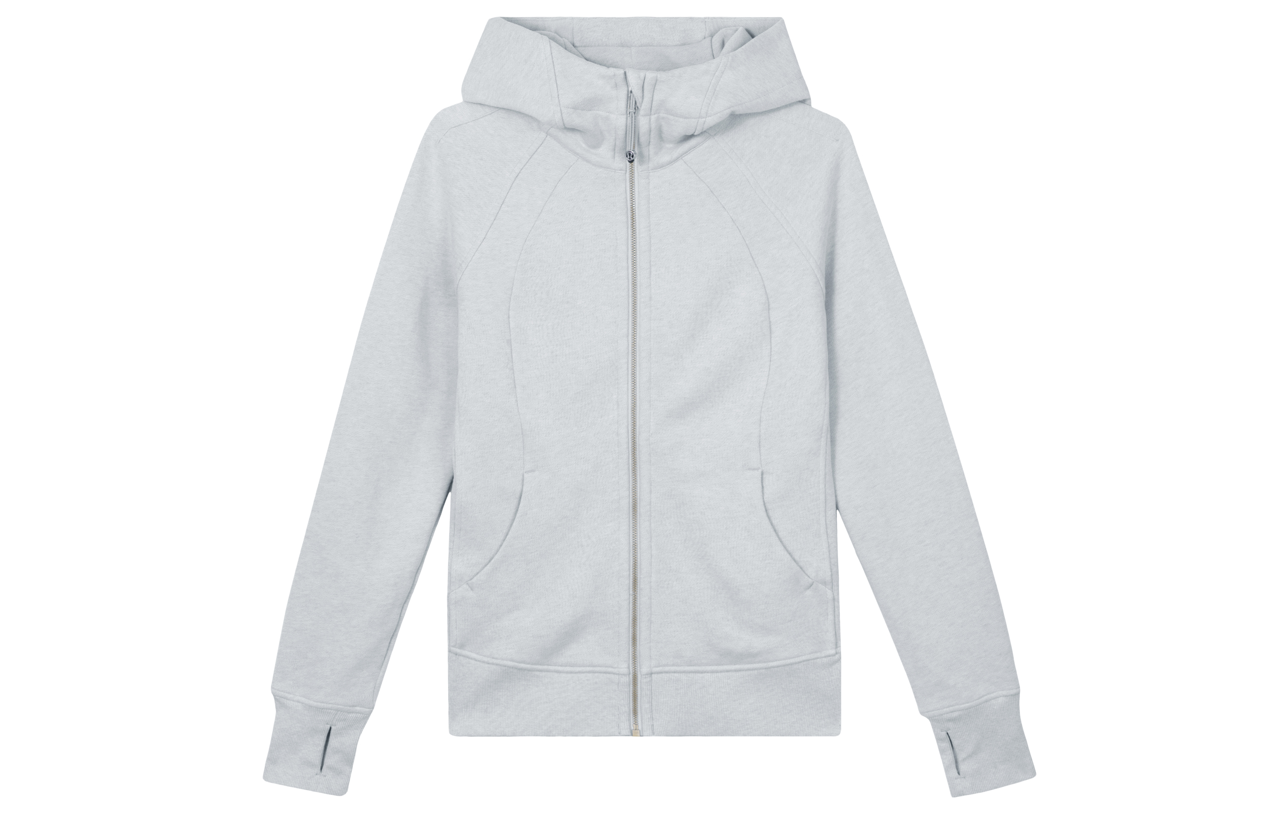 (Women) Lululemon Scuba Gold Zipper Long Sleeve Hoodie - Jacket LW4BQ8S