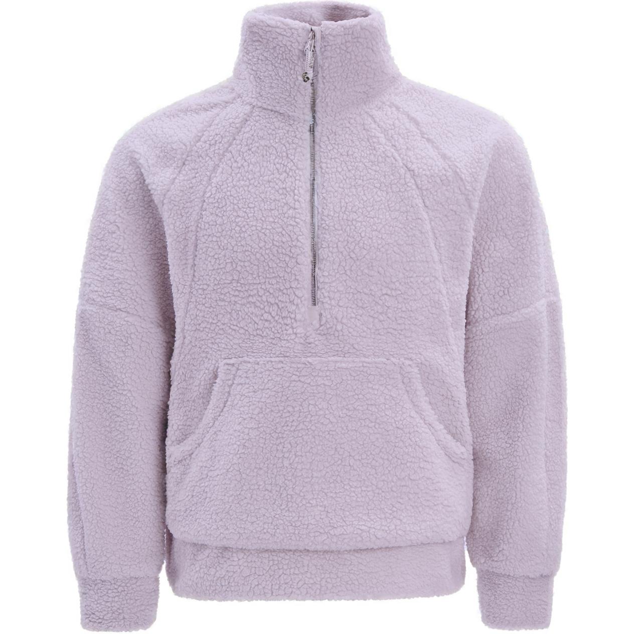 (Women) Lululemon Scuba Half-Zip Cashmere Pullover Hoodie for Women - Solid Color LW3GGCS 圖 11