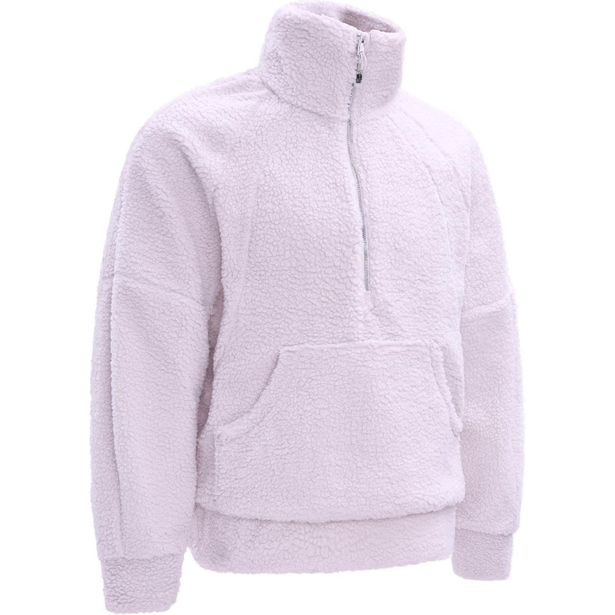 (Women) Lululemon Scuba Half-Zip Cashmere Pullover Hoodie for Women - Solid Color LW3GGCS 圖 13