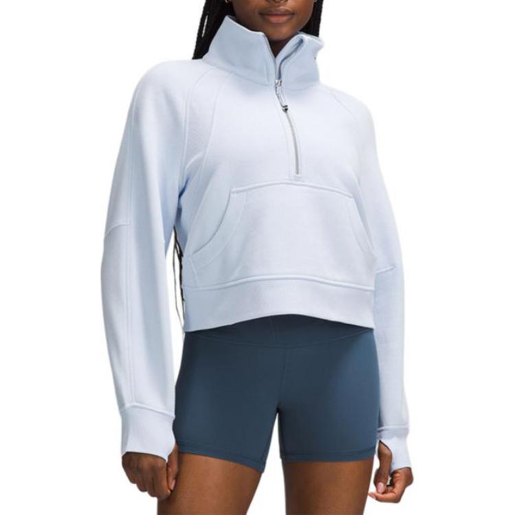 (Women) Lululemon Scuba Half-Zip Pullover  Sweatshirt - Soft, Warm, Relaxed Fit. LW3HW0S 圖 6