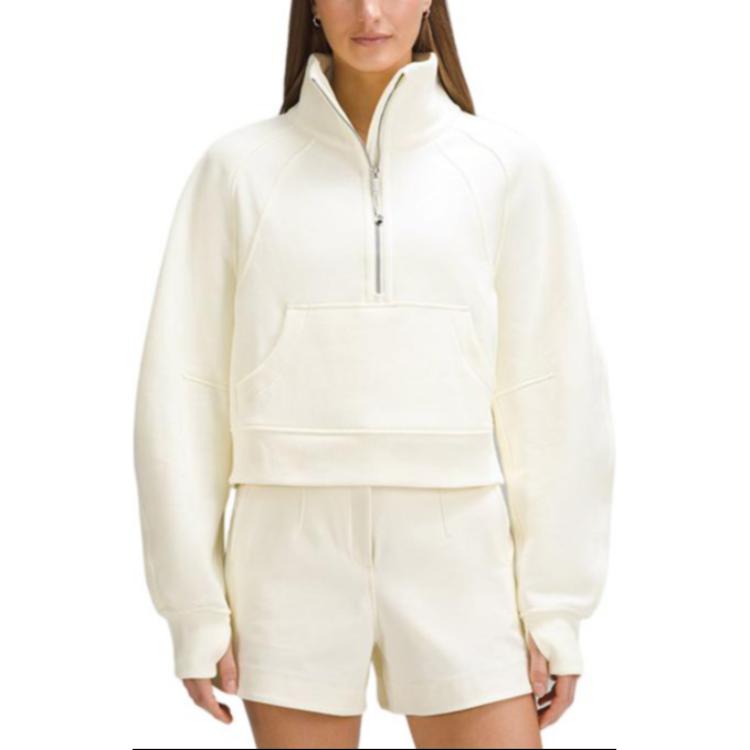 (Women) Lululemon Scuba Half-Zip Pullover  Sweatshirt - Soft, Warm, Relaxed Fit. LW3HW0S 圖 7