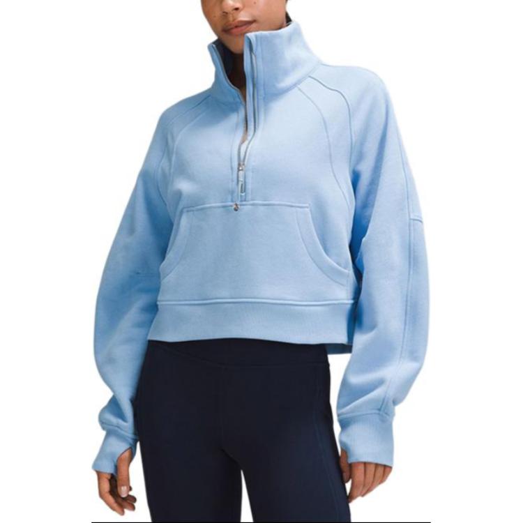 (Women) Lululemon Scuba Half-Zip Pullover  Sweatshirt - Soft, Warm, Relaxed Fit. LW3HW0S 圖 8