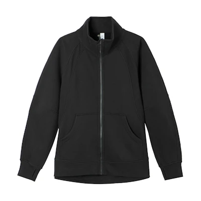 (Women) Lululemon Scuba High-Neck Long Sleeve Jacket Women’s Black Casual Stylish LW3IJ2S