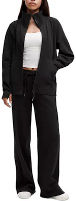 (W) Lululemon Scuba 高領長袖夾克 女款 黑色時尚休閒外套 LW3IJ2S Details for (W) Lululemon Scuba 高領長袖夾克 女款 黑色時尚休閒外套 LW3IJ2S