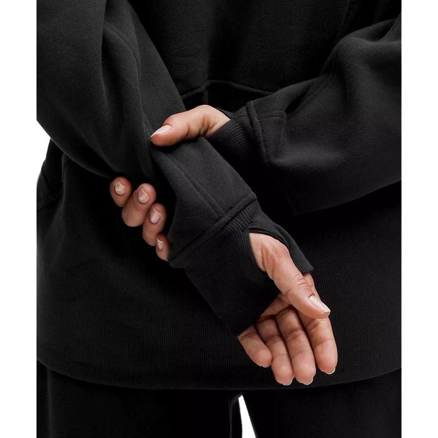 (Women) Lululemon Scuba High-Neck Long Sleeve Jacket Women’s Black Casual Stylish LW3IJ2S 圖 8