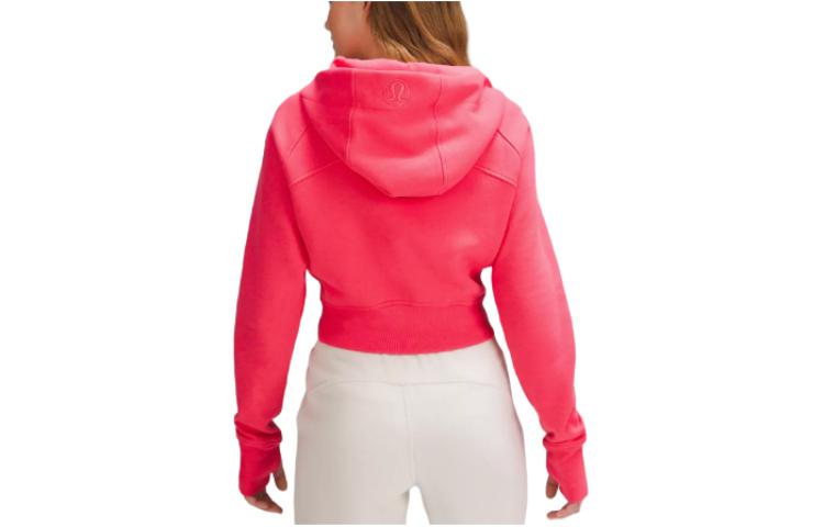 (Women) Lululemon Scuba Hoodie Cropped Zip-Up Jacket - Lightweight & Breathable LW3GZPS 圖 11