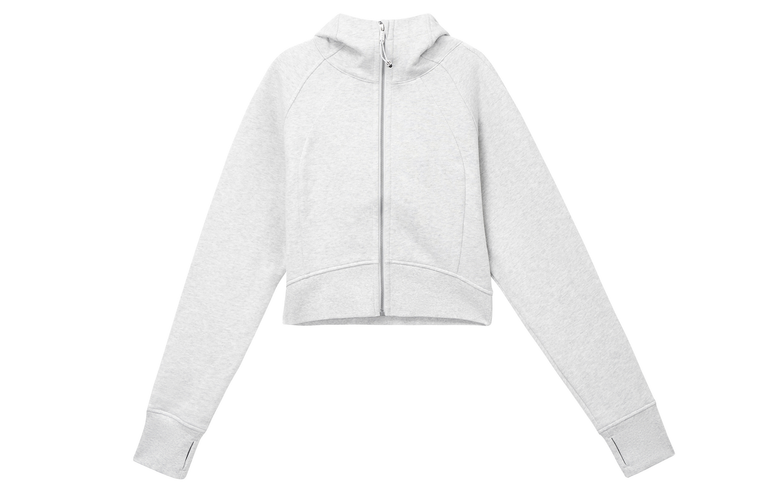 (Women) Lululemon Scuba Hoodie Cropped Zip-Up Jacket - Lightweight & Breathable LW3GZPS 圖 2