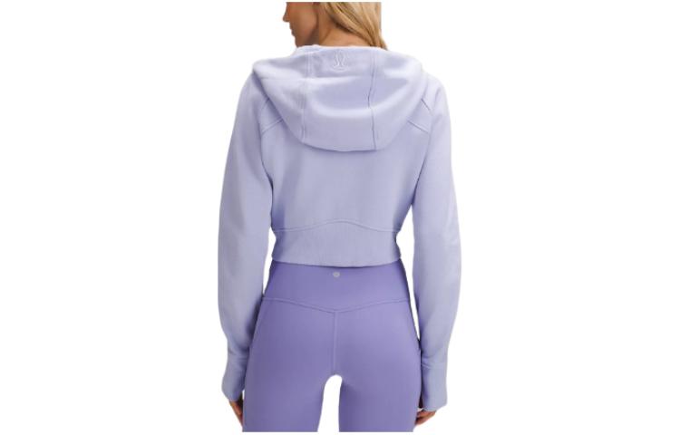 (Women) Lululemon Scuba Hoodie Cropped Zip-Up Jacket - Lightweight & Breathable LW3GZPS 圖 5