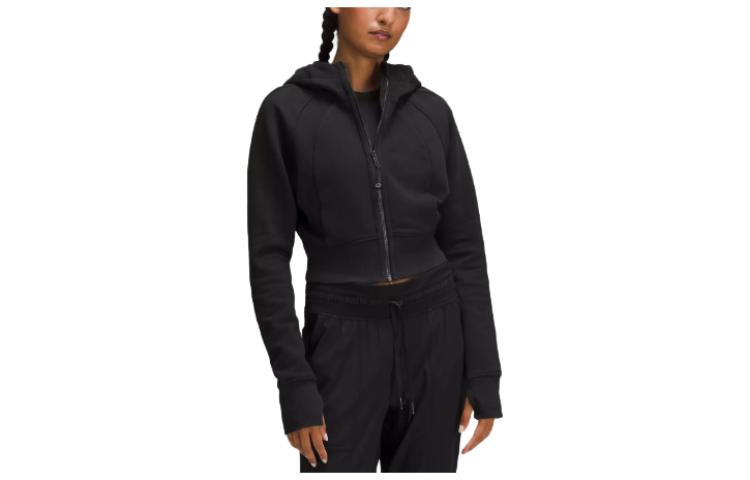 (Women) Lululemon Scuba Hoodie Cropped Zip-Up Jacket - Lightweight & Breathable LW3GZPS 圖 6