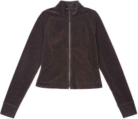 (Women) Lululemon Scuba Jacket Velvet Cord Zip-Up Cropped Corduroy Retro Jacket LW3HN5S Order (Women) Lululemon Scuba Jacket Velvet Cord Zip-Up Cropped Corduroy Retro Jacket LW3HN5S