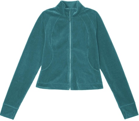 (Women) Lululemon Scuba Jacket Velvet Cord Zip-Up Cropped Corduroy Retro Jacket LW3HN5S Details for (Women) Lululemon Scuba Jacket Velvet Cord Zip-Up Cropped Corduroy Retro Jacket LW3HN5S