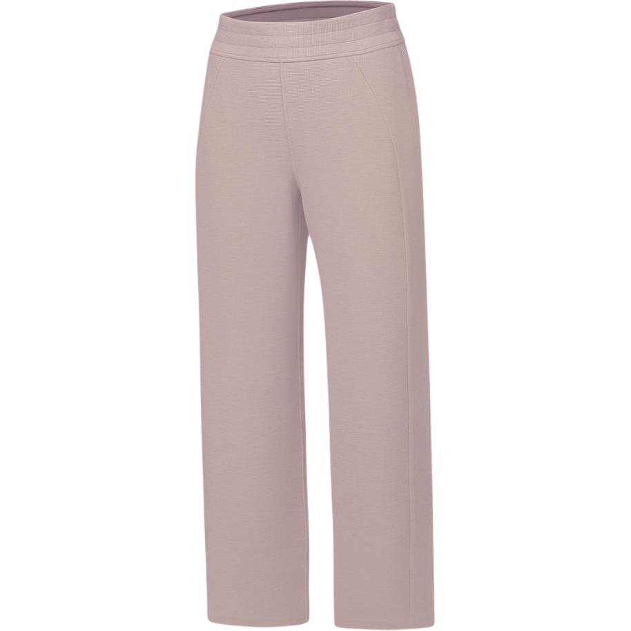 (Women) Lululemon Scuba Mid-Rise Waffle Textured Wide-Leg Athletic Pants - Women. LW5ID6A