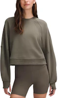 (Women) Lululemon Scuba Oversized Cropped Pullover Sweatshirt for Women - Casual & Soft LW3HX5S (Women) Lululemon Scuba Oversized Cropped Pullover Sweatshirt for Women - Casual & Soft LW3HX5S