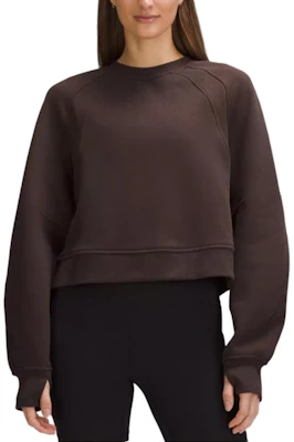 (W) Lululemon 女款Scuba寬鬆短版上衣 - 休閒柔軟款式 LW3HX5S 3