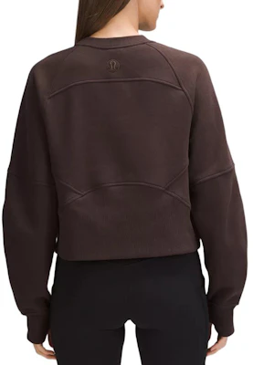 (W) Lululemon 女款Scuba寬鬆短版上衣 - 休閒柔軟款式 LW3HX5S 4