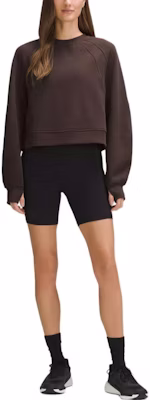 (W) Lululemon 女款Scuba寬鬆短版上衣 - 休閒柔軟款式 LW3HX5S 5