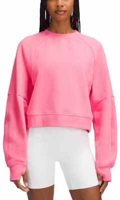 (W) Lululemon 女款Scuba寬鬆短版上衣 - 休閒柔軟款式 LW3HX5S 12