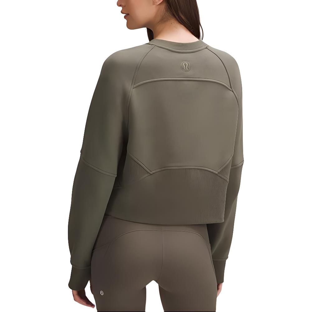 Details for (W) Lululemon 女款Scuba寬鬆短版上衣 - 休閒柔軟款式 LW3HX5S