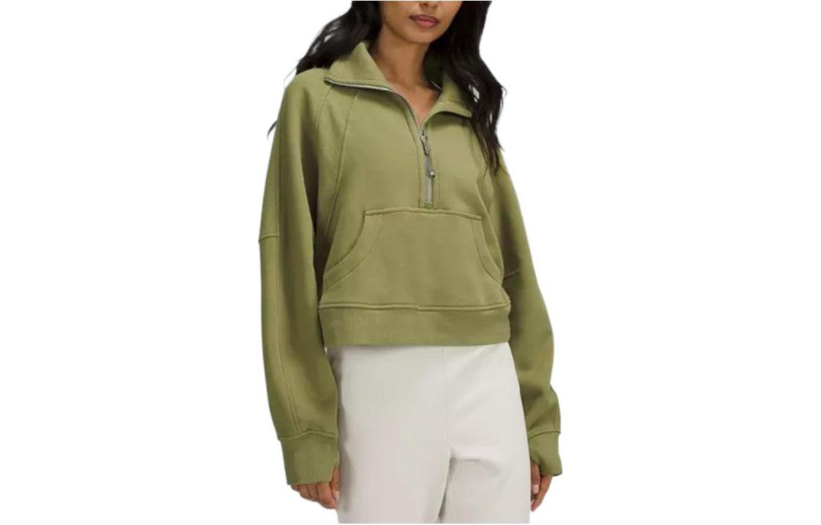 (Women) Lululemon Scuba Oversized Funnel Neck Half-Zip Hoodie for Women LW3FJ6S