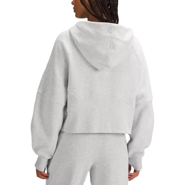 (Women) Lululemon Scuba Oversized Half-Zip Hoodie Solid Color Pullover LW3HJZS 圖 11