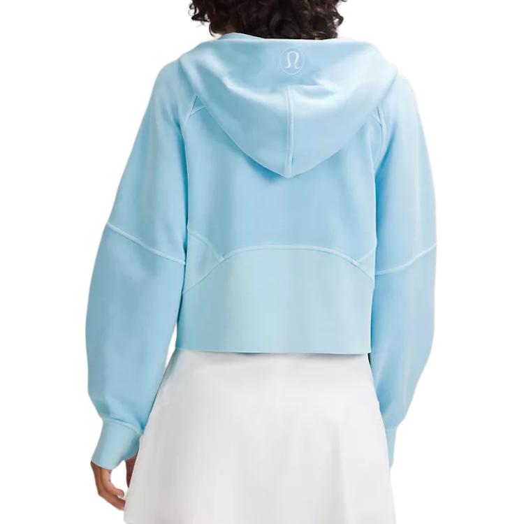 (Women) Lululemon Scuba Oversized Half-Zip Hoodie Solid Color Pullover LW3HJZS 圖 3