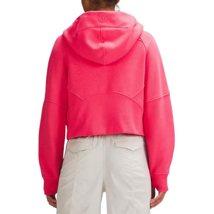 (Women) Lululemon Scuba Oversized Half-Zip Hoodie Solid Color Pullover LW3HJZS 圖 9