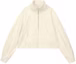 Order (W) Lululemon Scuba Oversized Half-Zip Pullover Ivory/Gold Sweater Wanita LW3GNOS