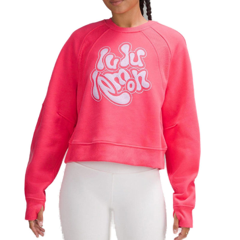 Purchase (W) Lululemon Scuba Oversized Pullover Embroidered Sweatshirt LW3HL6S