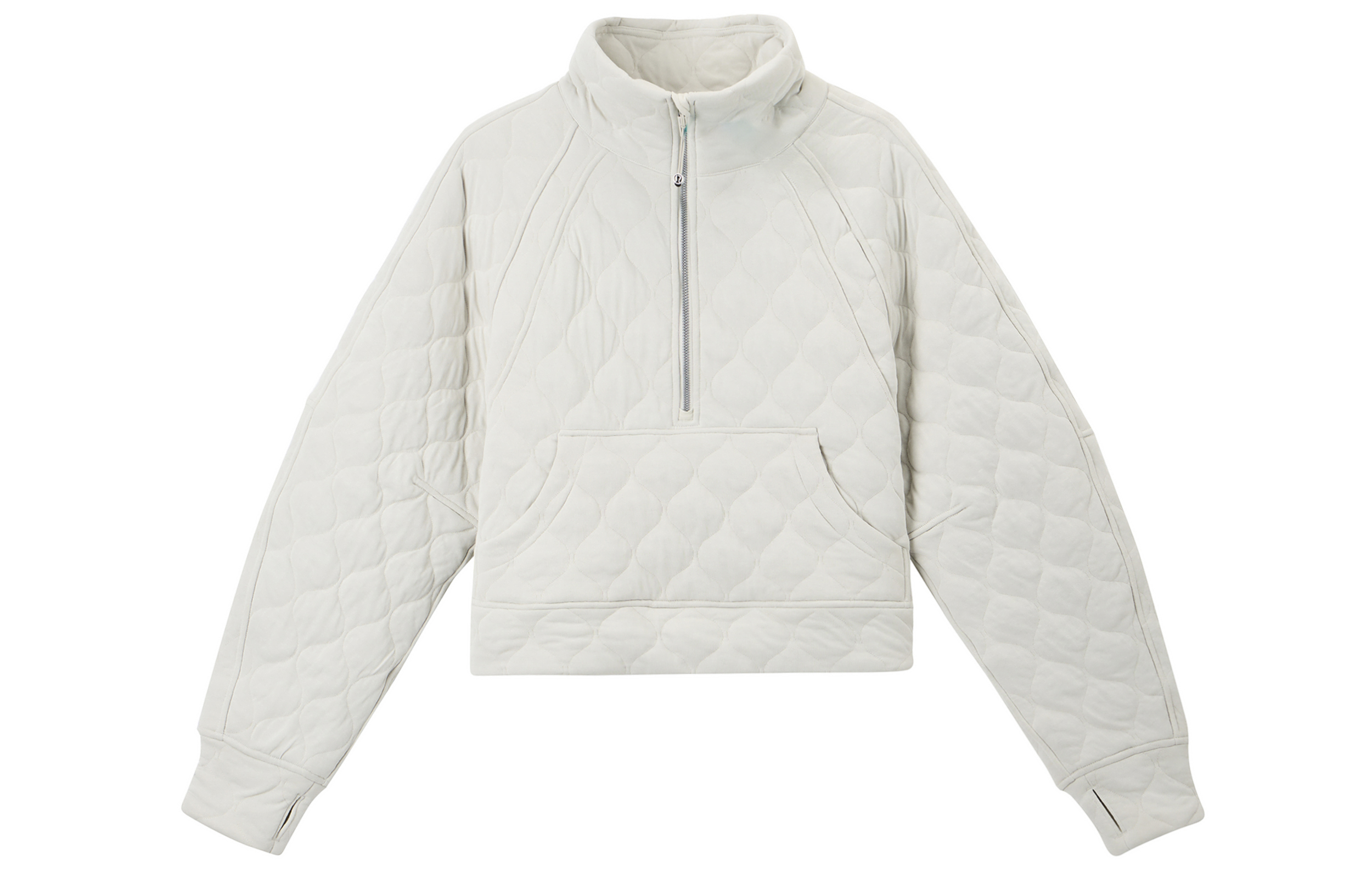(Women) Lululemon Scuba Oversized Quilted Half-Zip Pullover Sweatshirt for Women LW3HFKS